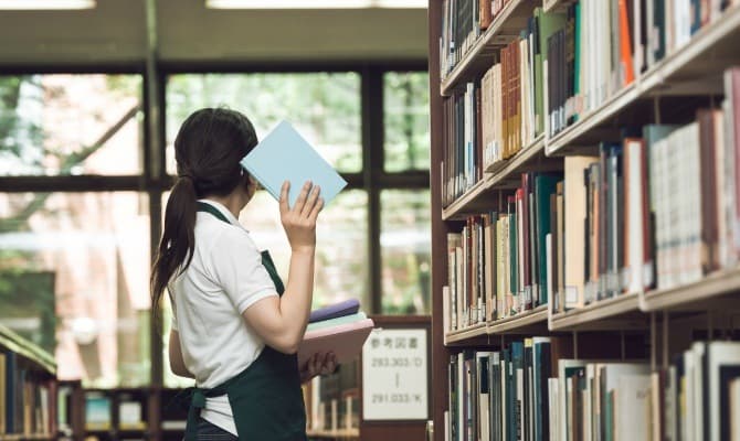 図書館のバイトが人気の理由イメージ2